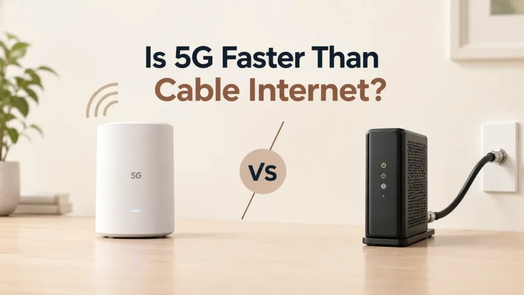 Is 5g Faster Than Cable Internet
